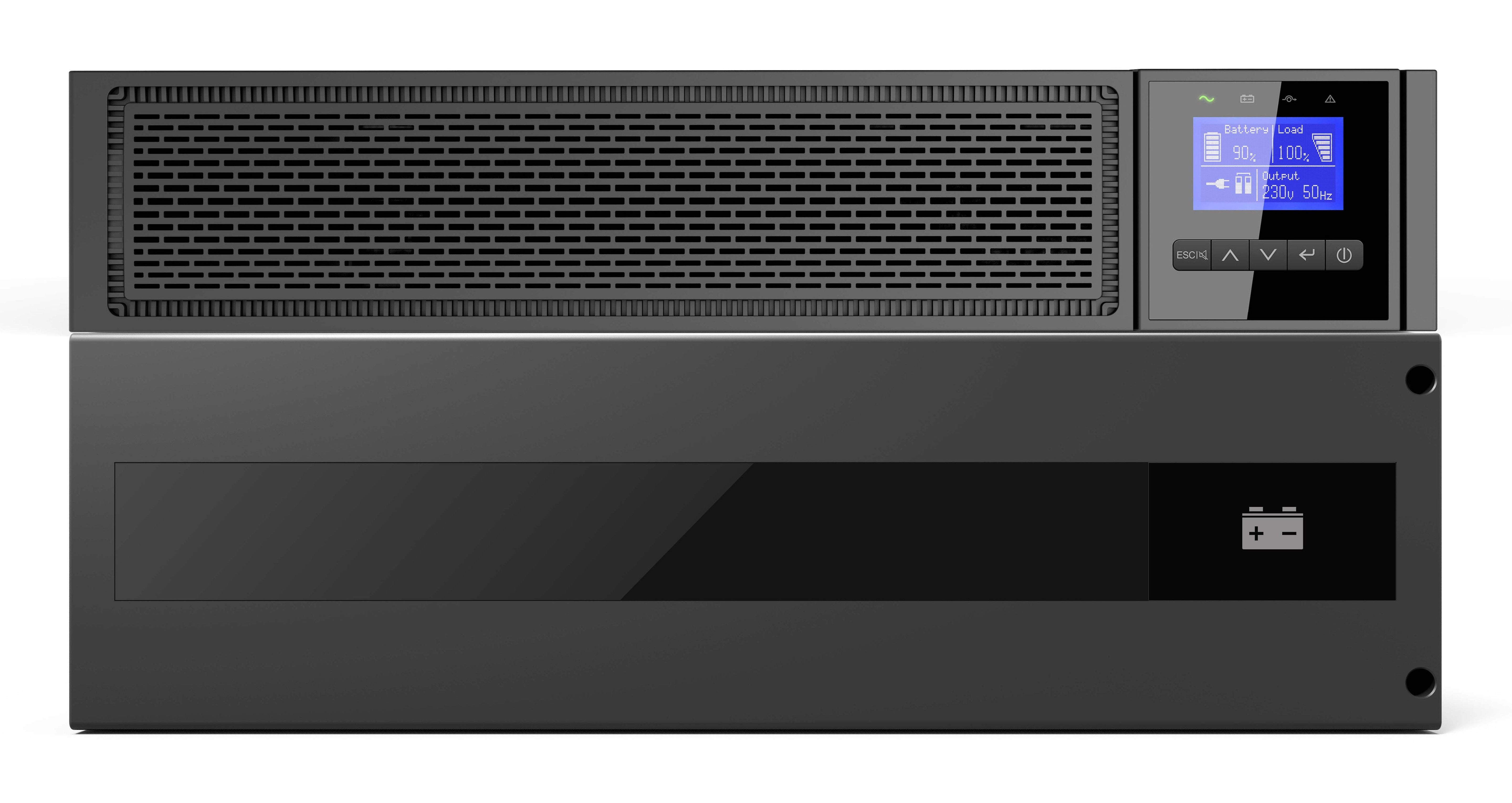 Levelone Usv Online Iot 10kva 10000w Volta Negro