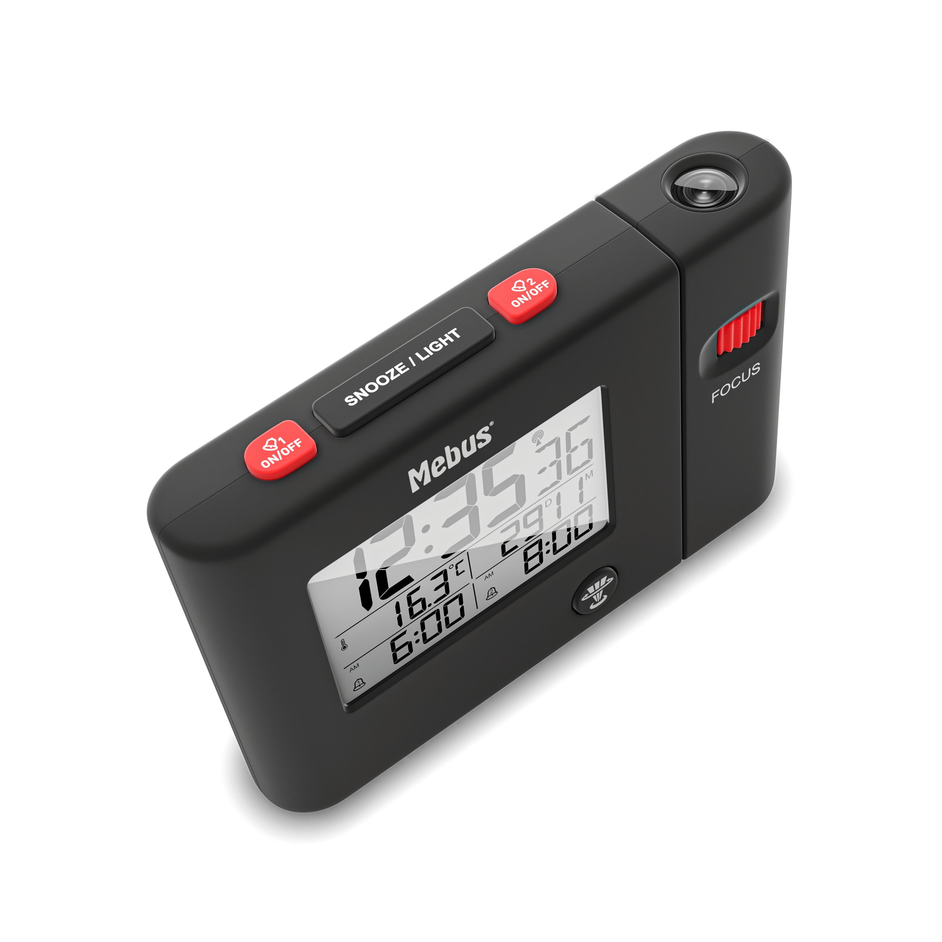 Despertador Mebus 25795 Funk-Projektionswecker