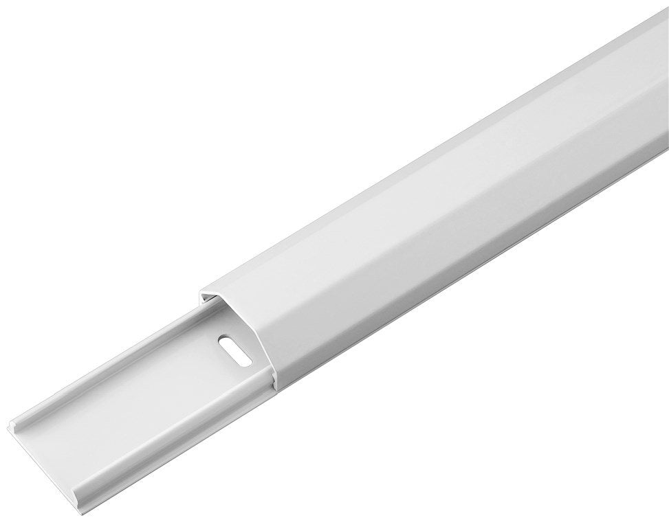 Goobay Canal Para Cables De Aluminio Wireduct 33,1.10m Blanco 90727