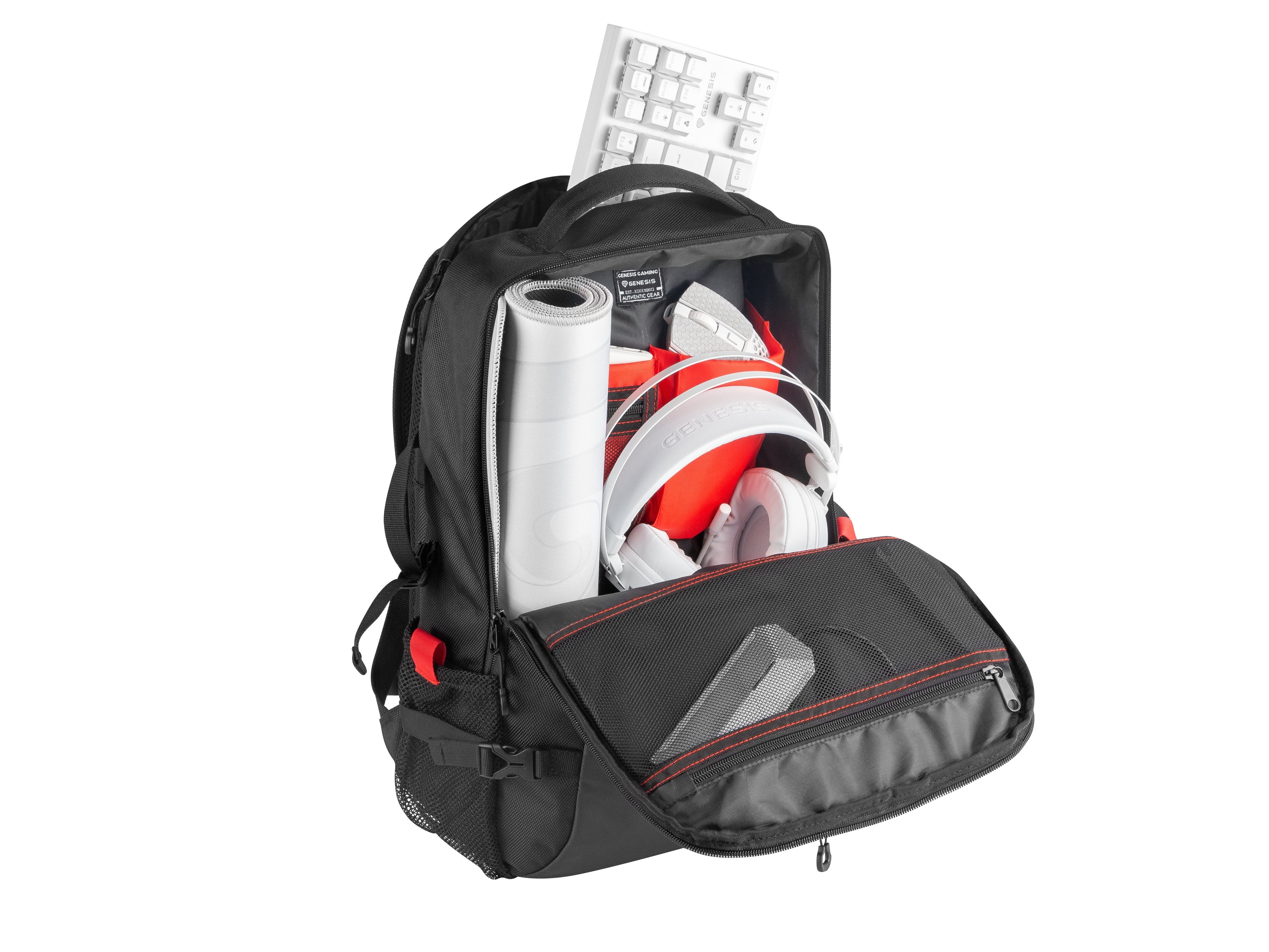 Mochila Genesis Pallad 410 Hasta 15.6" Negra