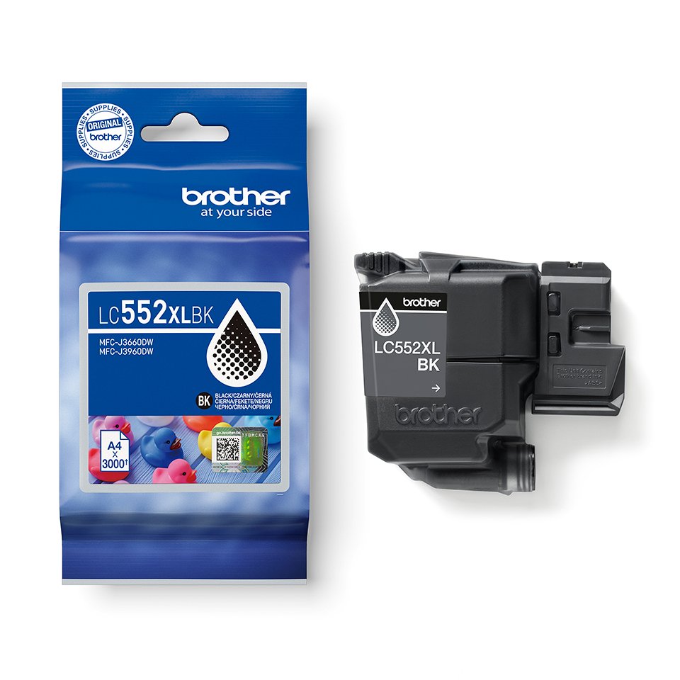 EAN 4977766843393 - Brother LC552XLBK cartucho de tinta 1 pieza(s) Original Negro imagen 4