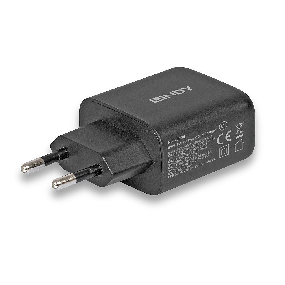 Charger Wall 65w/73438 Lindy