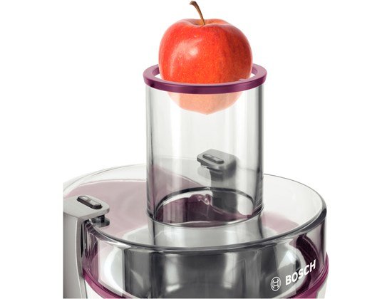 EAN 4242002812090 - Bosch MES25C0 exprimidor Licuadora centrífuga 700 W Cereza (fruta), Transparente, Blanco imagen 7