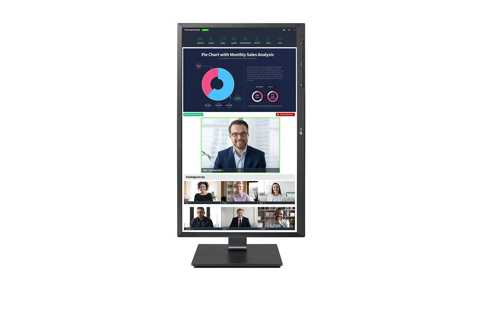 EAN 8806091983374 - LG 24BP75CP-B pantalla para PC 60,5 cm (23.8") 1920 x 1080 Pixeles Full HD LED Negro imagen 14