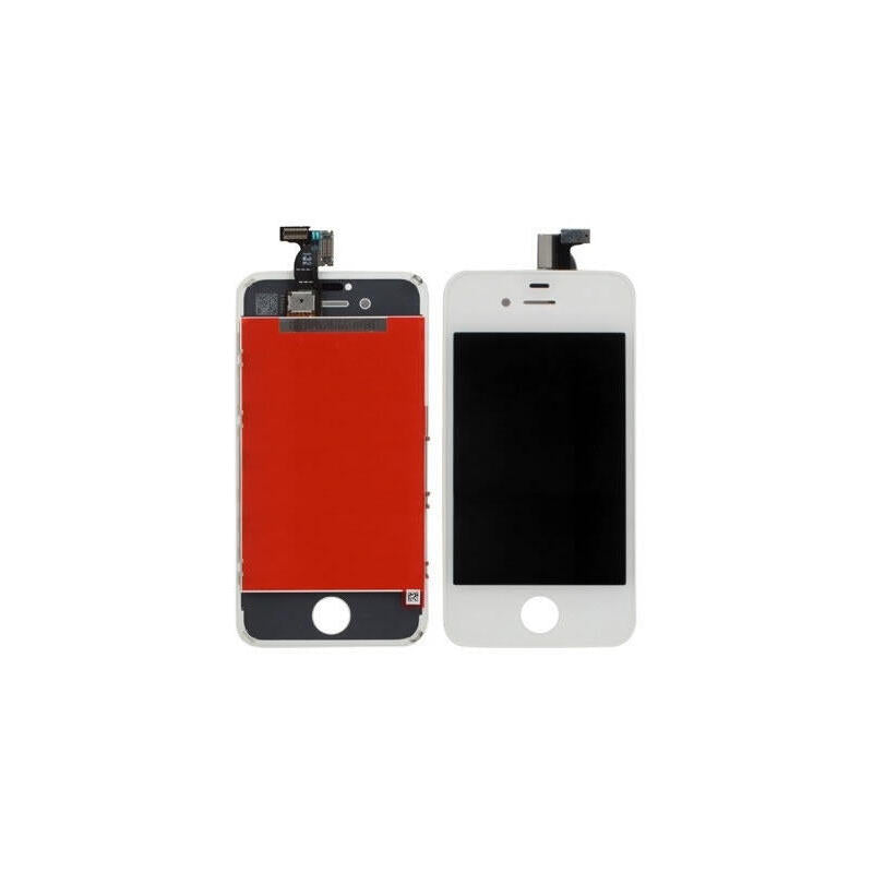 3 In 1 Lcd Original Retina + Táctil + Marco Iphone 4s Blanco