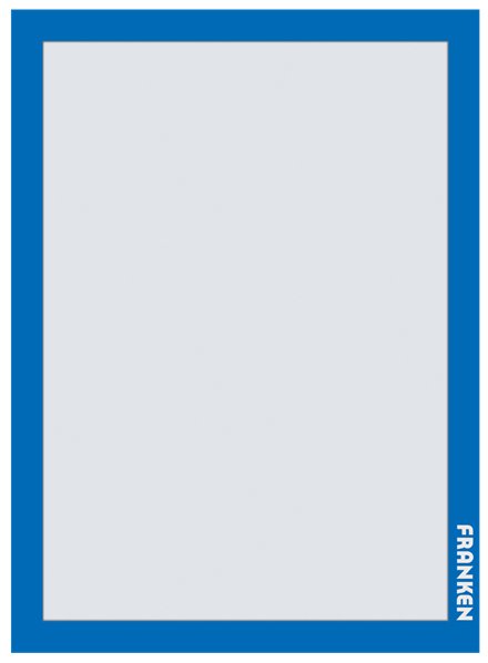 Franken Magnetrahmen Autoadhesivo Pro A4 Azul