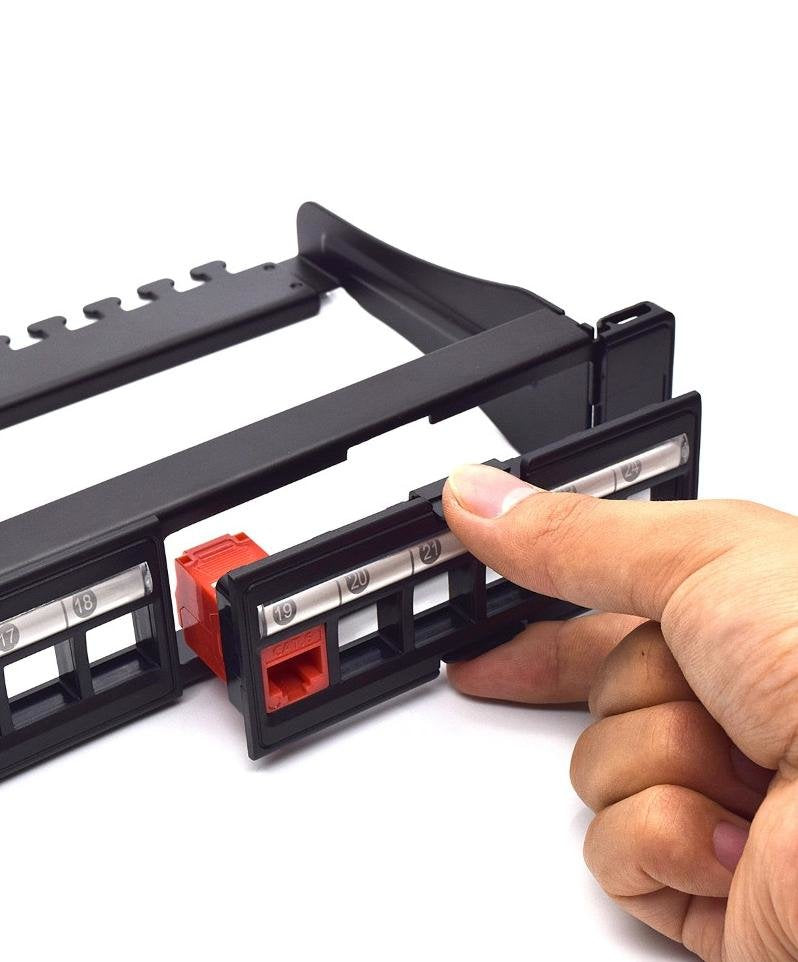 Wp Patch Panel 24 Puertos Utp Cat. 5e/6/6e.