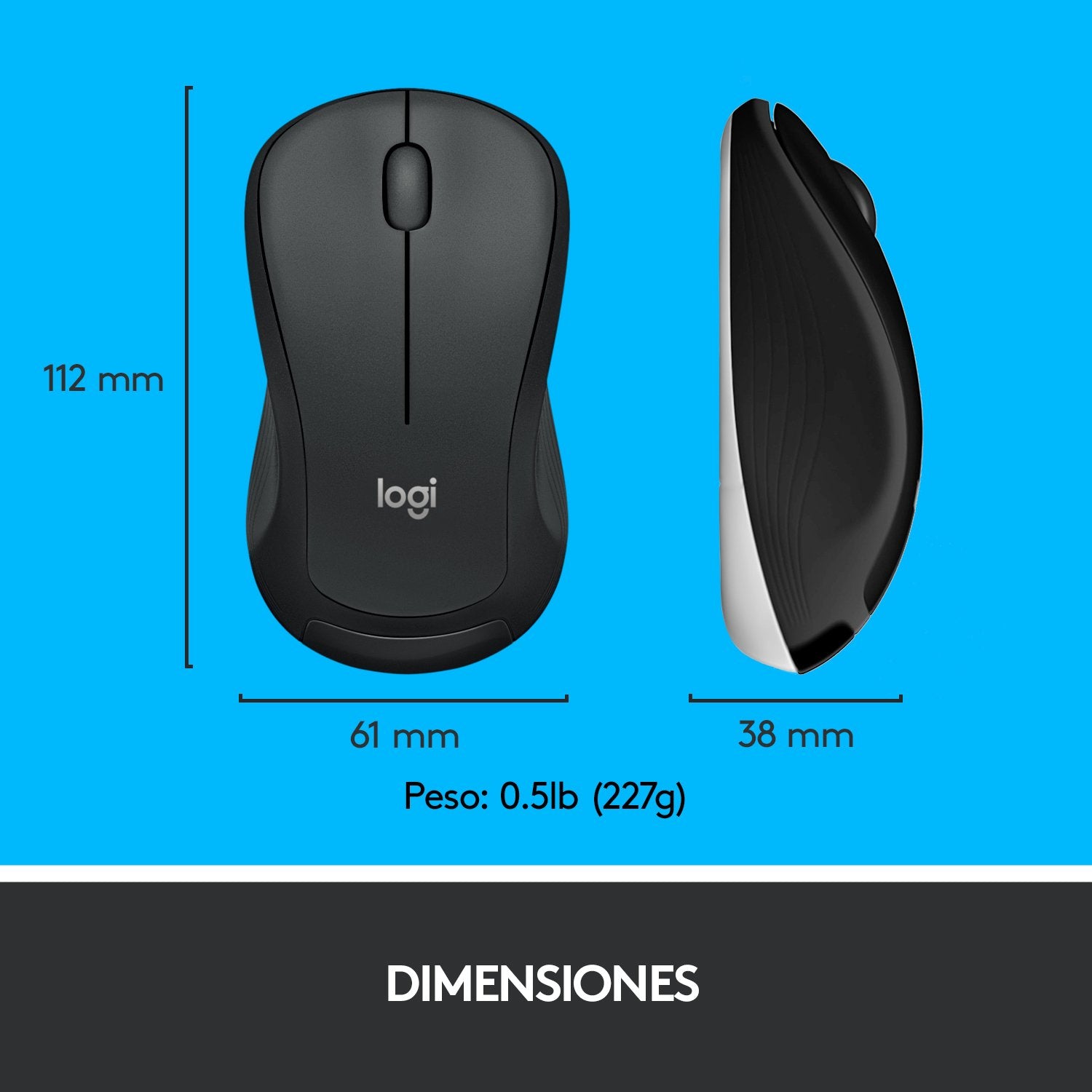 EAN 5099206077423 - Logitech 920-008680 teclado Ratón incluido Universal RF inalámbrico QWERTY Español Negro imagen 14