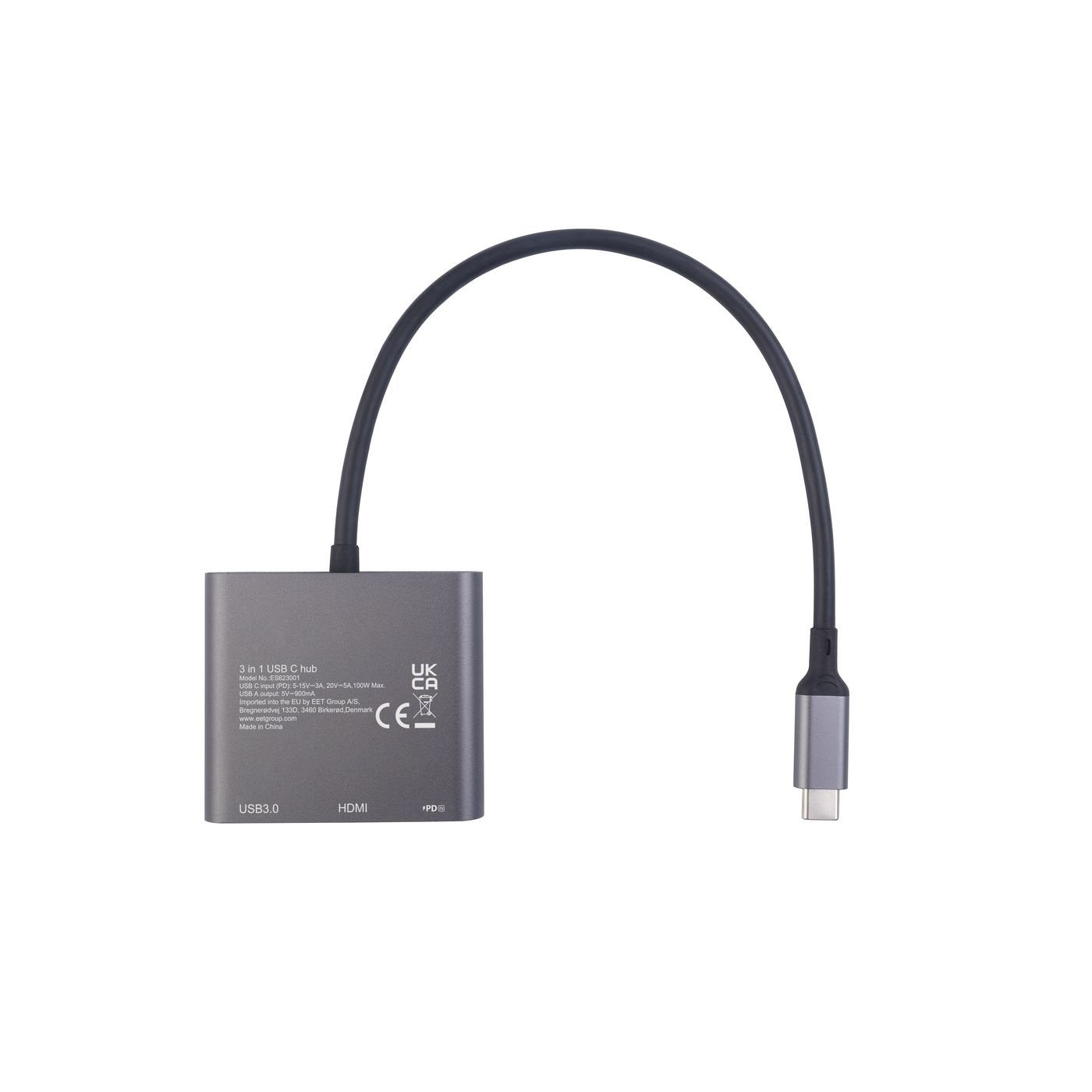 Usb-C Av Multiport Hub Usb-C 3.2 Gen 1, 0.2m