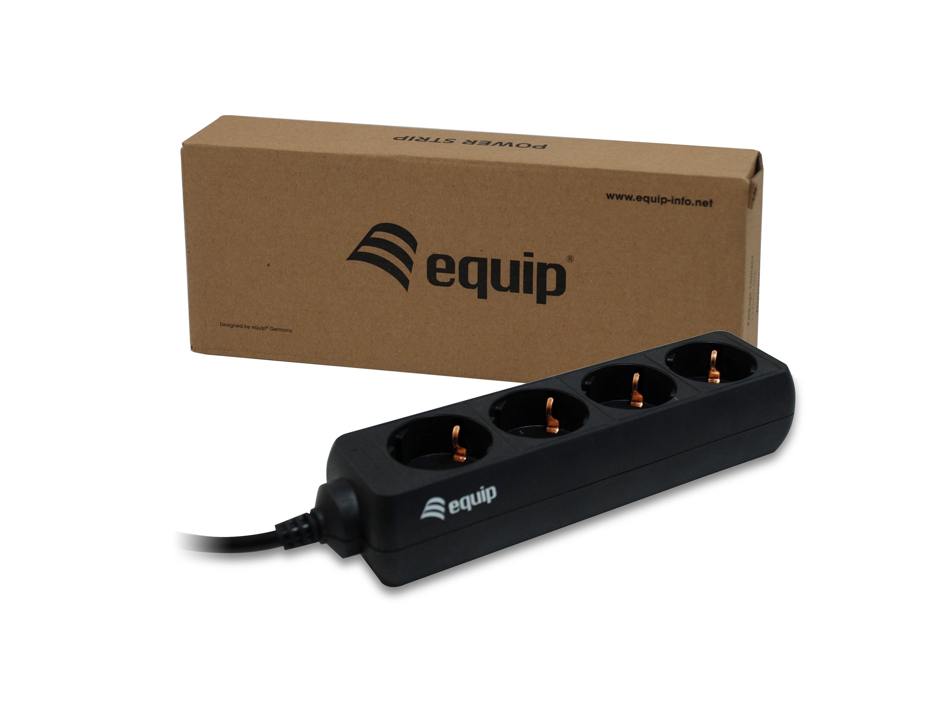 Equip Regleta 4 Tomas Adaptador Iec-Shuko