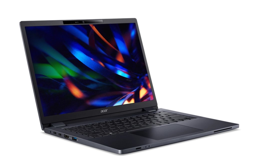 Portátil Acer Travelmate P4 14 Tmp414-53-Tco Intel Core I7 1355u / Hasta 5 Ghz Win 11 Pro Iris Xe Graphics De Intel 16 Gb Ram 512 Gb Ssd 14" Ips 1920 X 1200 802.11a/B/G/N/Ac/Ax (Wi-Fi 6e) Azul Pizarra Kbd: Español