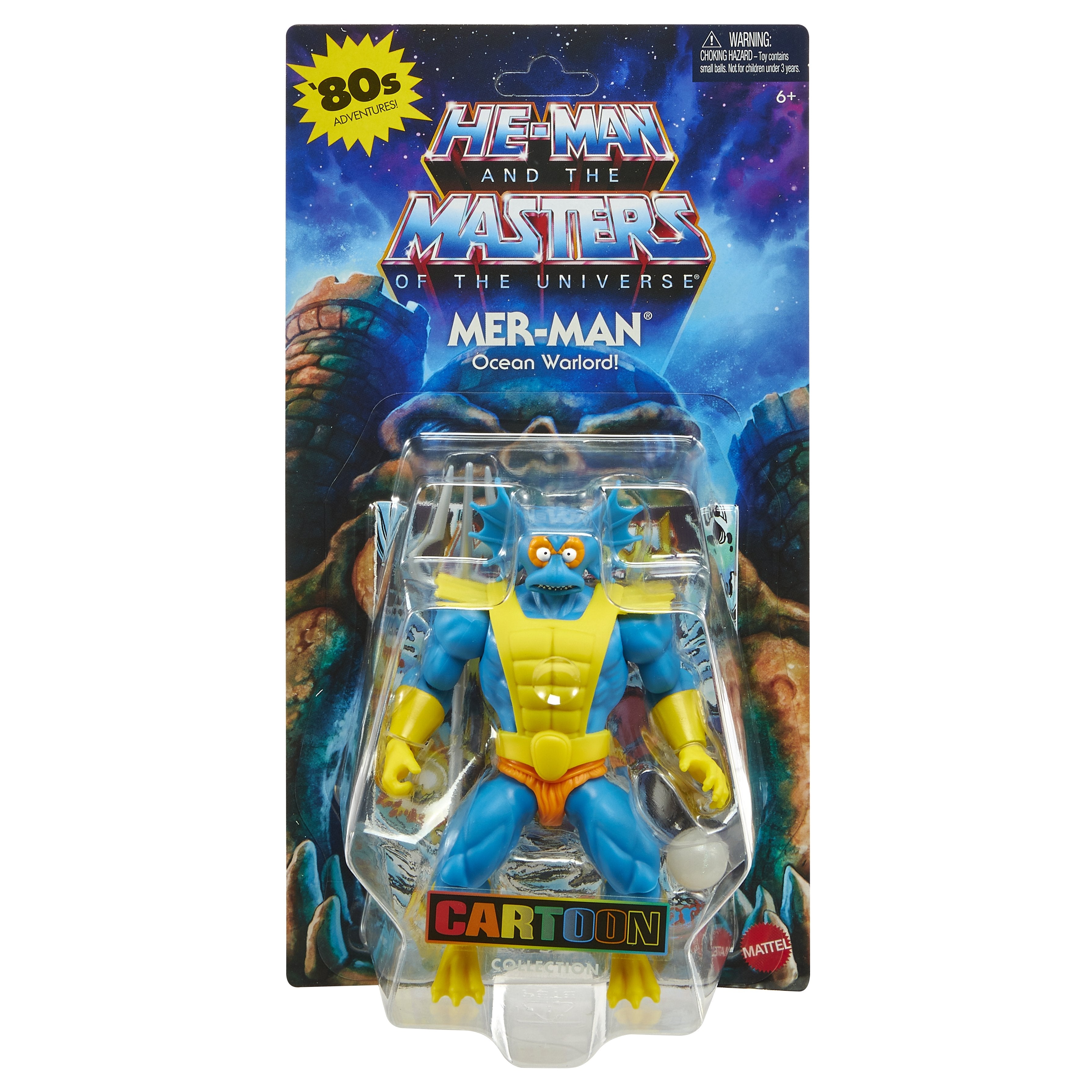 Figura De Juguete Mattel Masters Of The Universe Origins Cartoon Collection Mer-Man Hyd31
