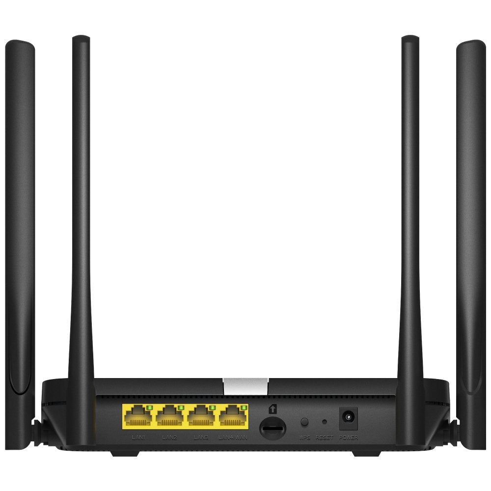 EAN 6971690791209 - Cudy LT500 router inalámbrico Ethernet rápido Doble banda (2,4 GHz / 5 GHz) 4G Negro imagen 4