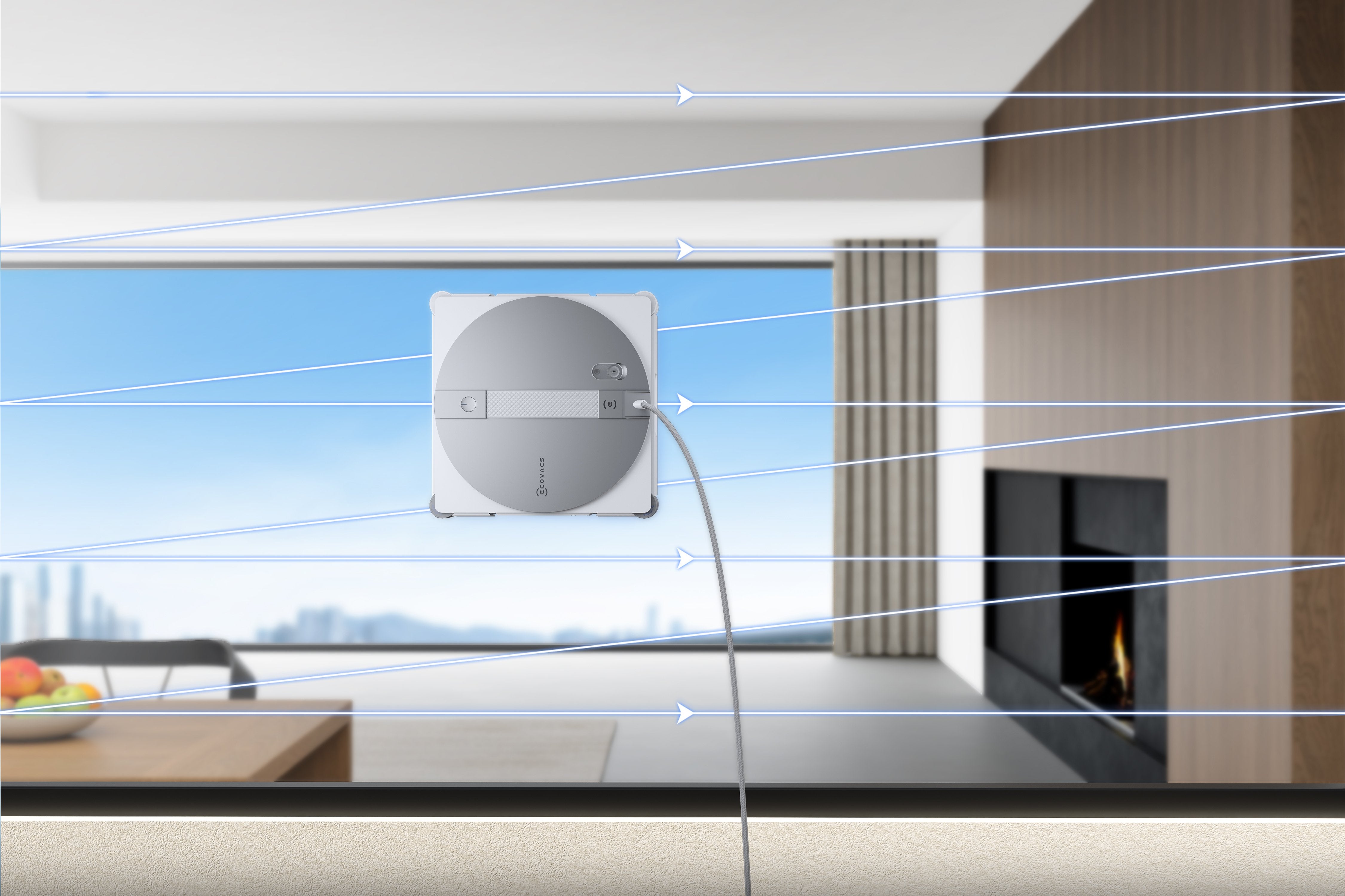 Ecovacs Winbot Silver W3 Omni (Winbot W3 Omni)