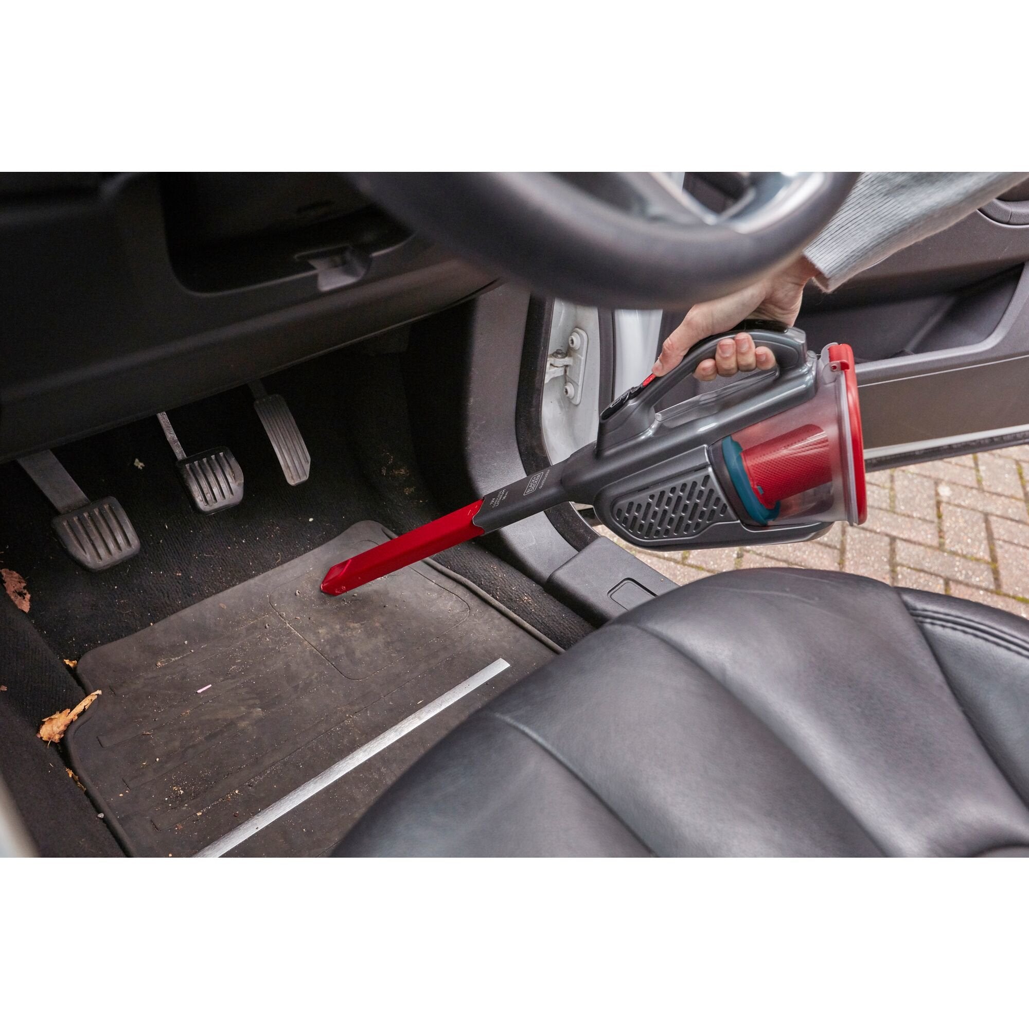 EAN 5035048712641 - Black & Decker BHHV315J-QW aspiradora de mano Negro, Rojo Sin bolsa imagen 18