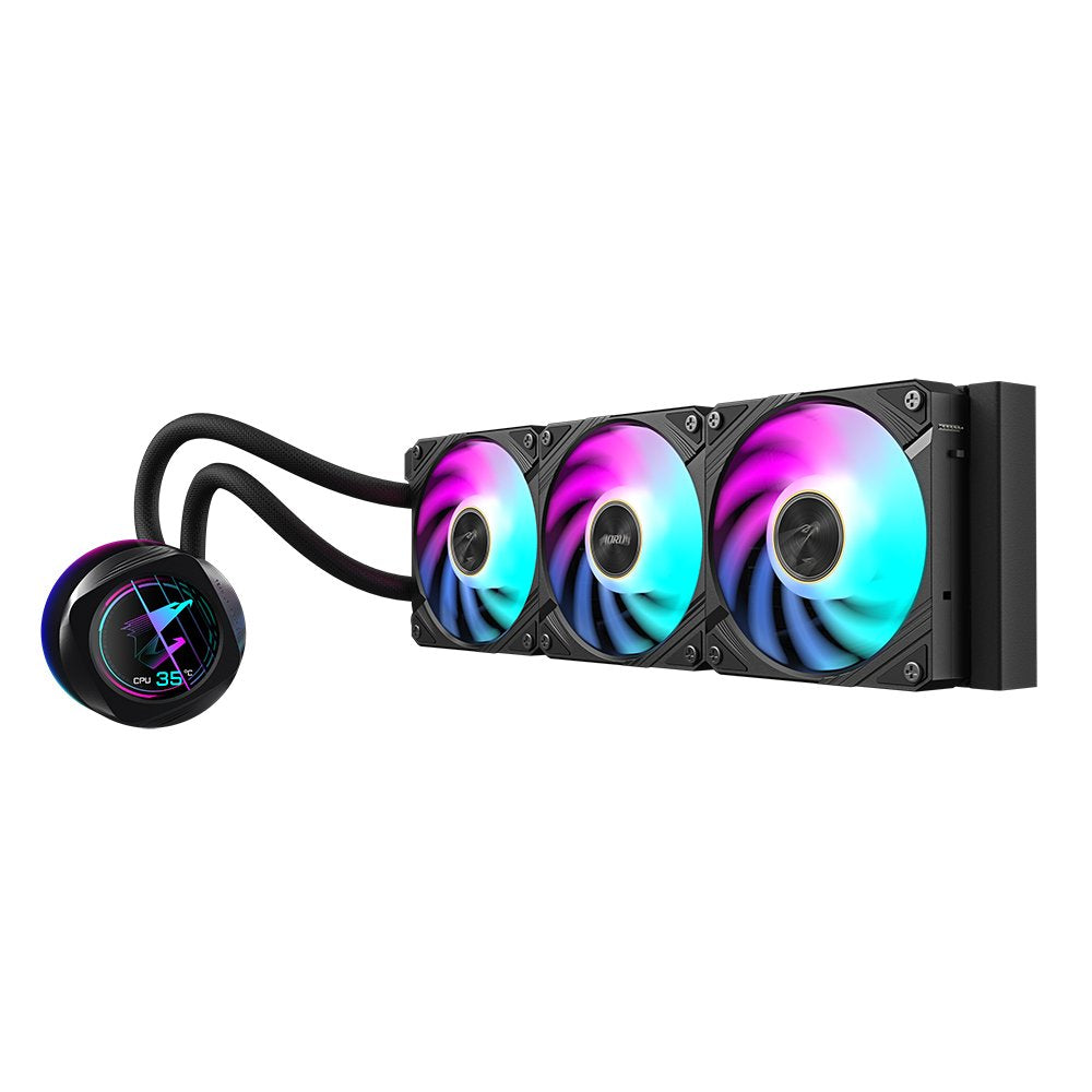 EAN 4719331553951 - GIGABYTE AORUS WATERFORCE X II 360 Procesador Sistema de refrigeración líquida todo en uno 12 cm Negro imagen 3