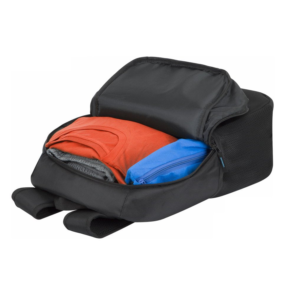 Rivacase Regent 8069 Maletines Para Portátil 43,9 Cm (17.3") Mochila Negro, Cian