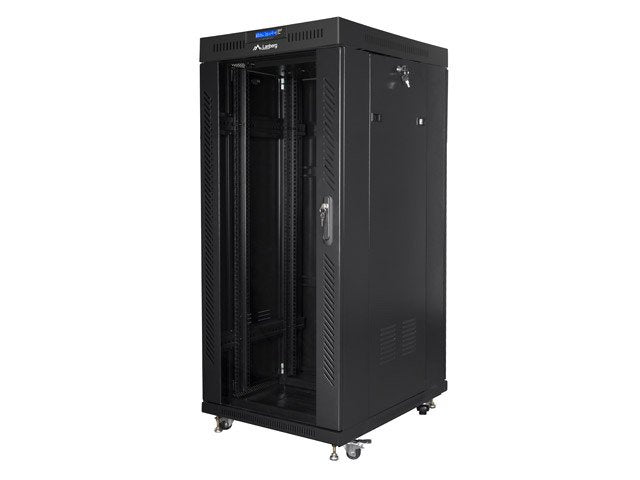 EAN 5901969433906 - Lanberg FF01-8822-12BL armario rack 22U Rack o bastidor independiente Negro imagen 5