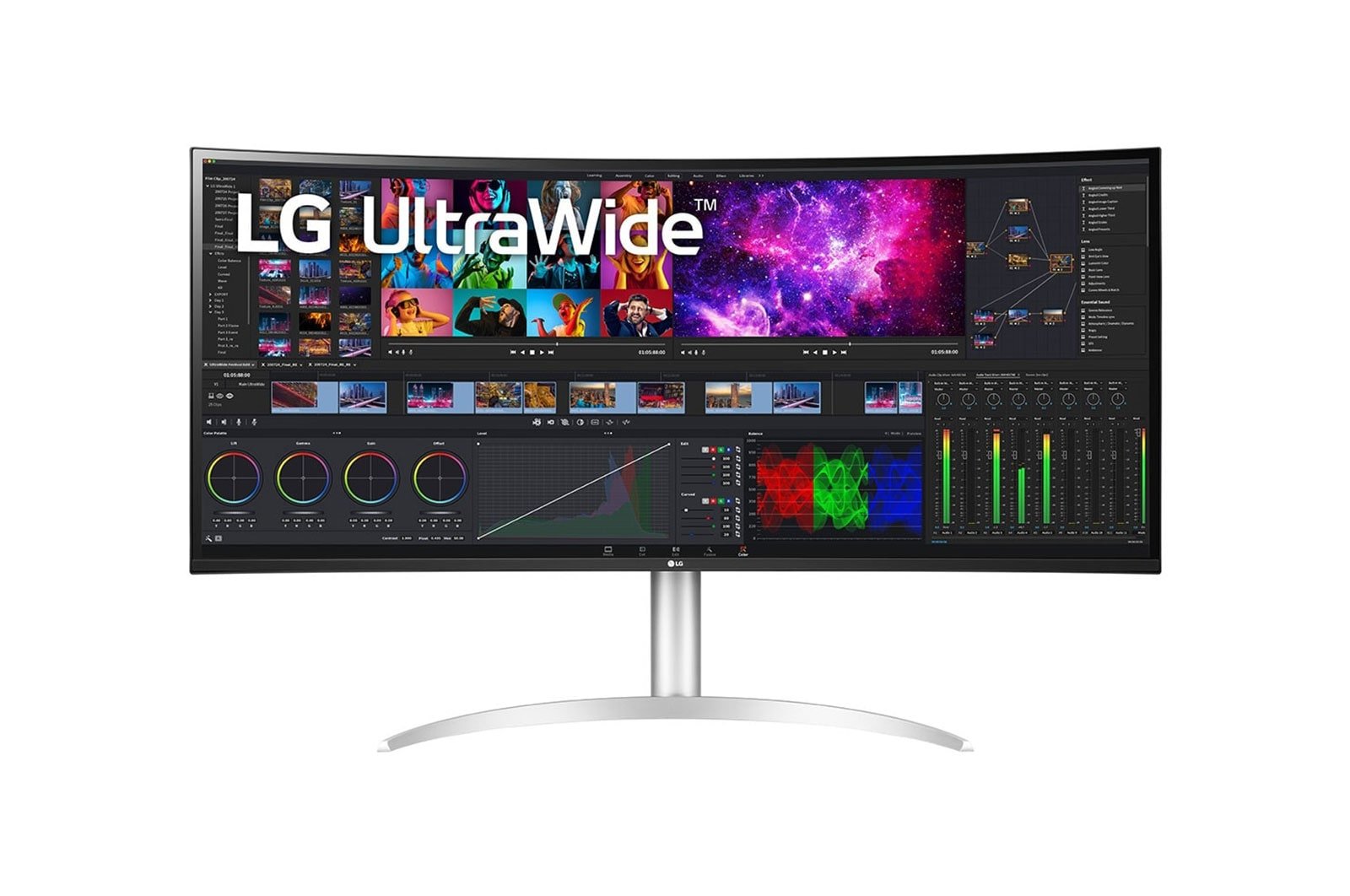 EAN 8806087975086 - LG 40WP95XP-W pantalla para PC 100,8 cm (39.7") 5120 x 2160 Pixeles UltraWide 5K HD Blanco imagen 1