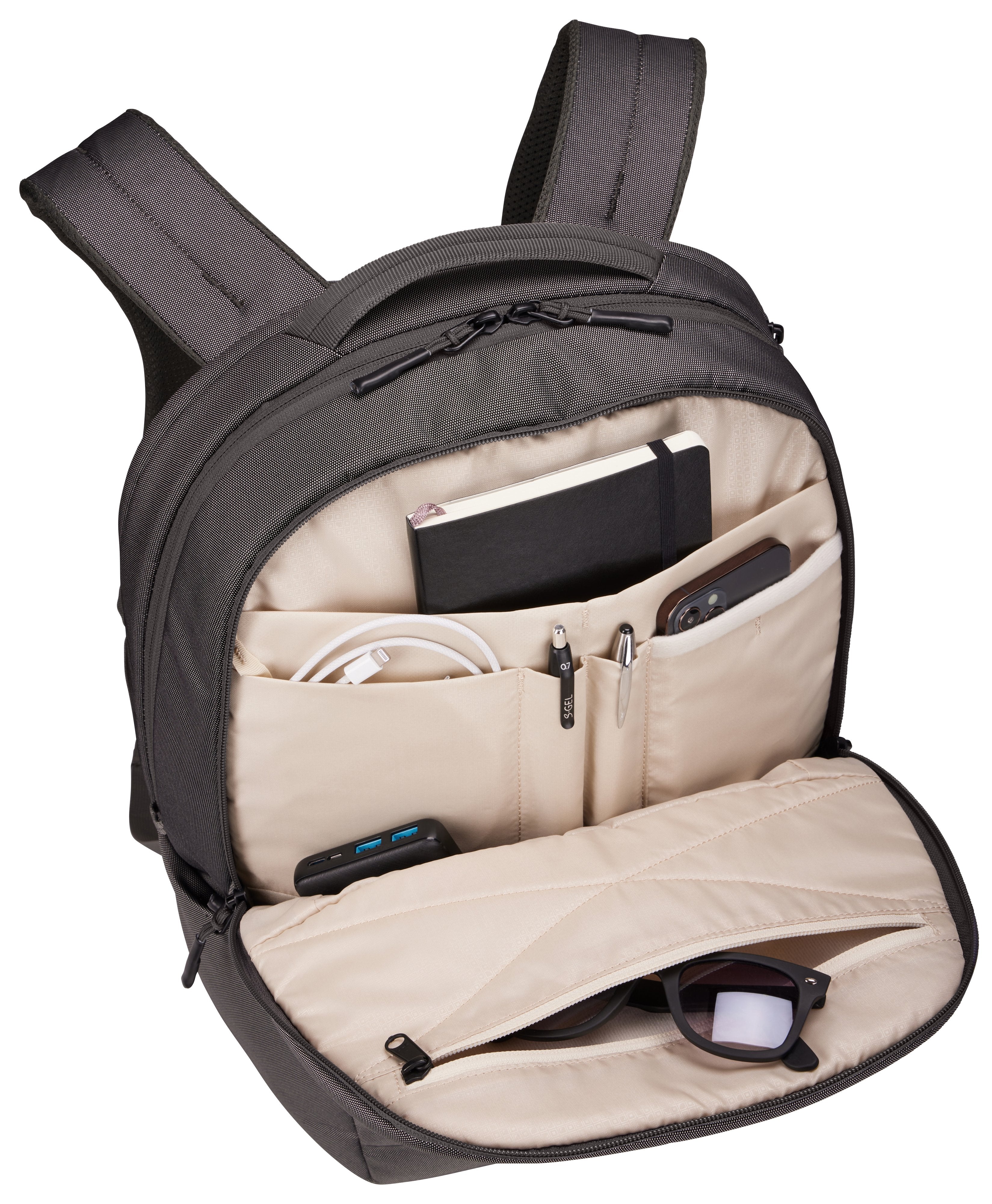 Mochila Thule Subterra 10.9" 2 Tslb417 Vetiver Gray Informal Gris Poliéster