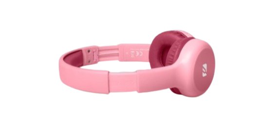 Muse Bluetooth Stereo Kids Headphones M-215btp Over-Ear, Inalã¡Mbrico, Rosa