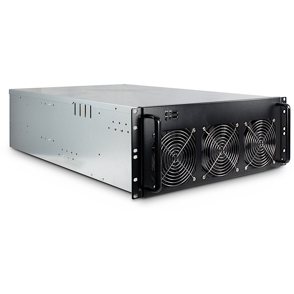 Caja Inter-Tech Mini Ipc 4w40 Rack Minera 179x482x705mm
