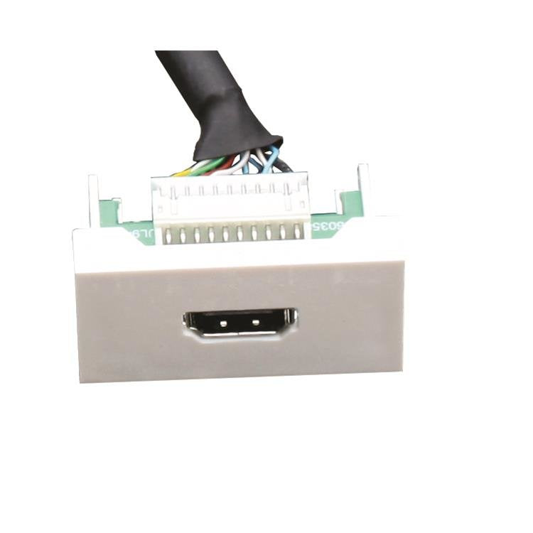 EAN 5714590002768 - Garbot FA-2420-HDMI-F/F-P-20CM toma de corriente Blanco imagen 1
