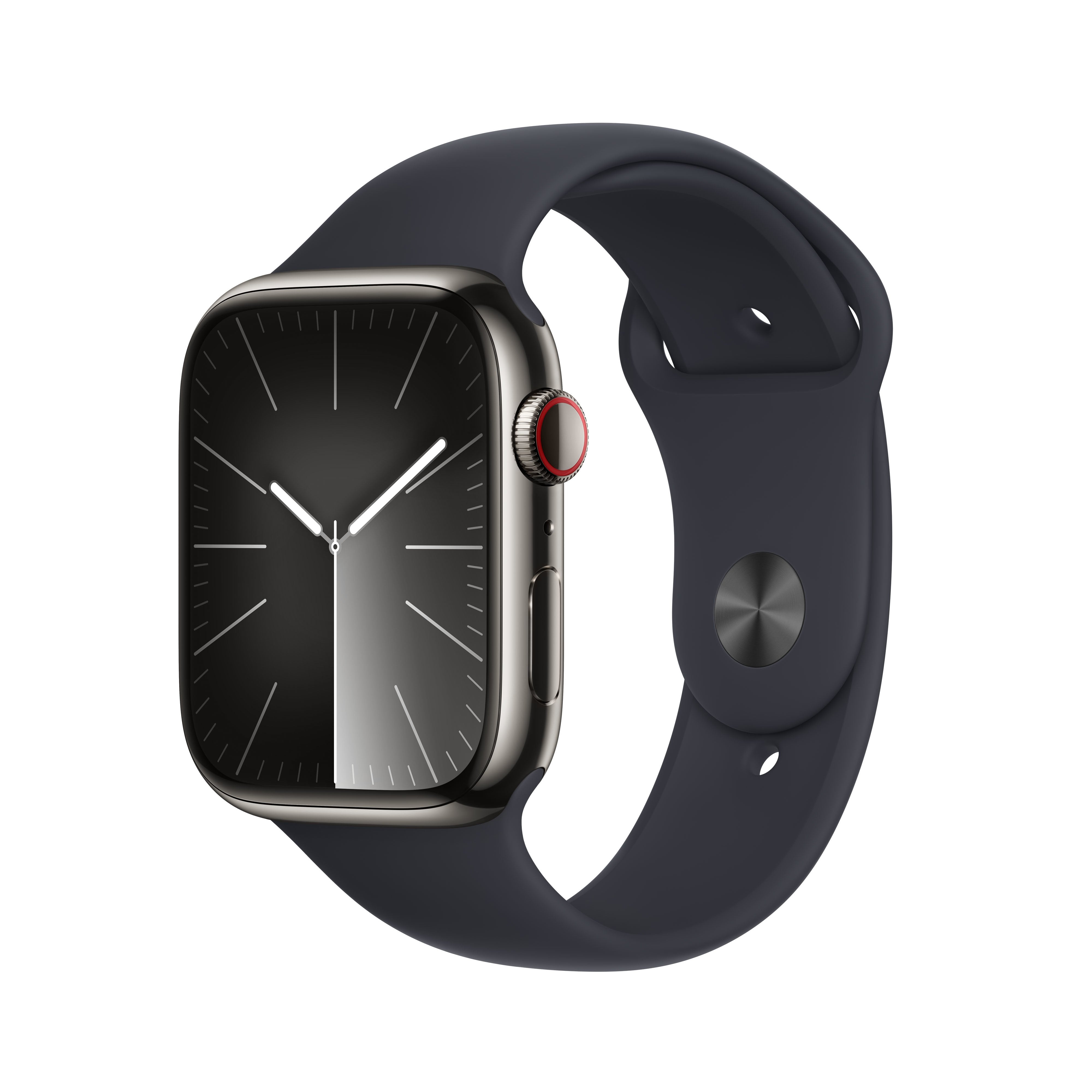 EAN 195949026010 - Apple Watch Series 9 45 mm Digital 396 x 484 Pixeles Pantalla táctil 4G Grafito Wifi GPS (satélite) imagen 1