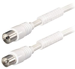 Antennenstecker 9,5 Mm - Antennenkupplung 9,5 Mm, Con Absorberferrit, 2,0 M