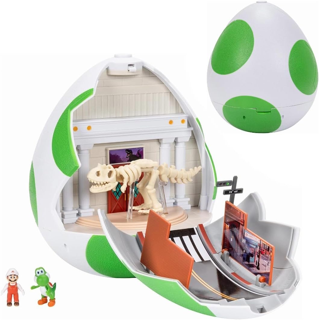 EAN 0192995432246 - The Super Mario Bros. Movie The Super Mario Galaxy Movie Yoshi Egg Playset imagen 9