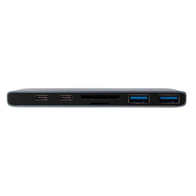 EAN 4052792048469 - LogiLink UA0302 base para portátil y replicador de puertos USB 3.2 Gen 1 (3.1 Gen 1) Type-C Aluminio, Neg imagen 5