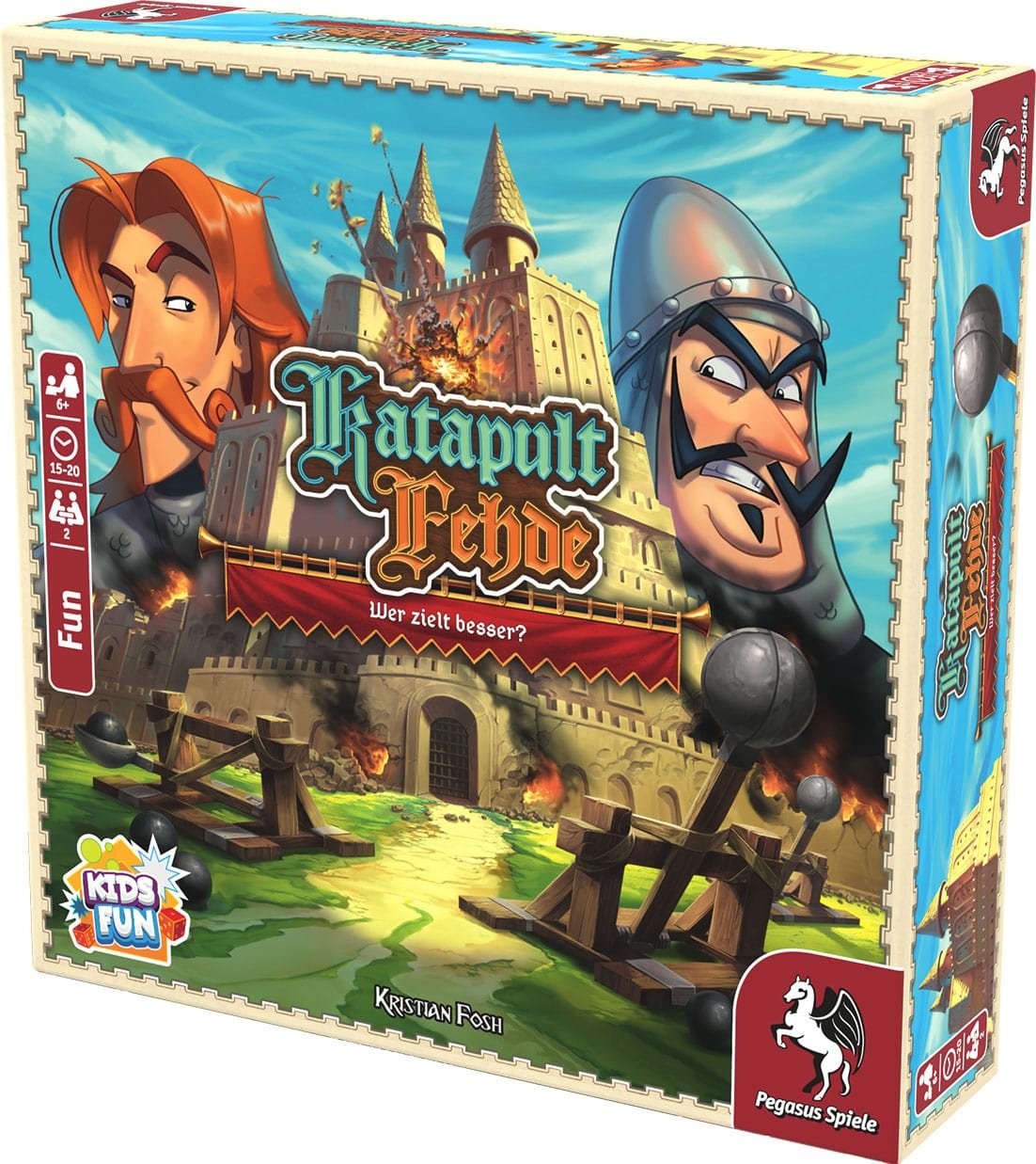 EAN 4250231733963 - Pegasus Catapult Feud Katapult Fehde 20 min Juego de mesa Táctico imagen 2