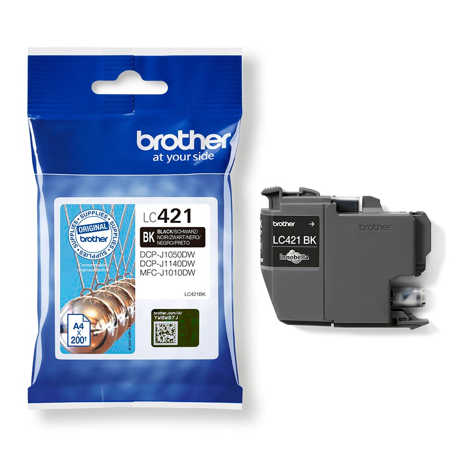 EAN 4977766810364 - Brother LC421BK cartucho de tinta 1 pieza(s) Original Negro imagen 5