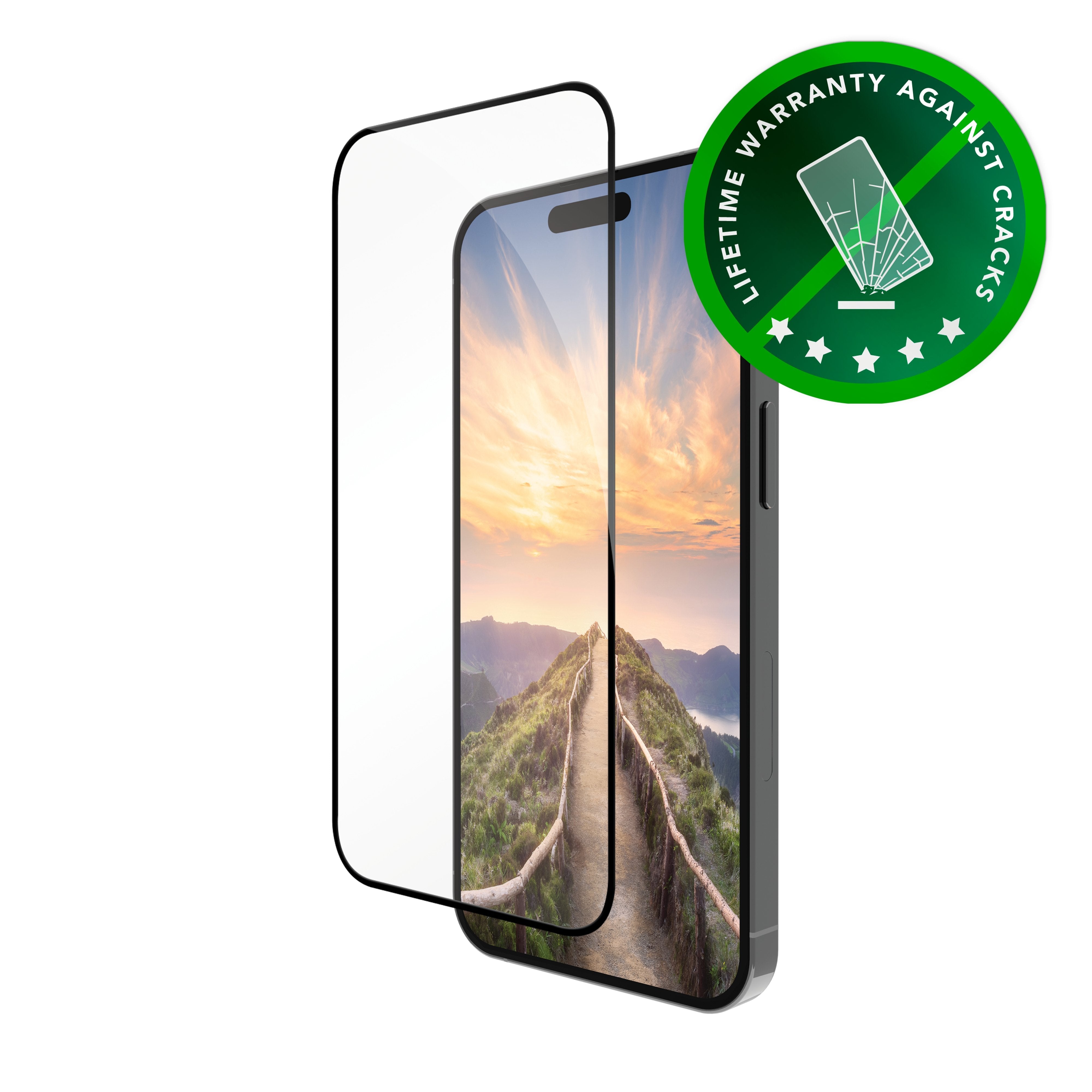 Eco-Shield Iphone 16 Pro Black Edge