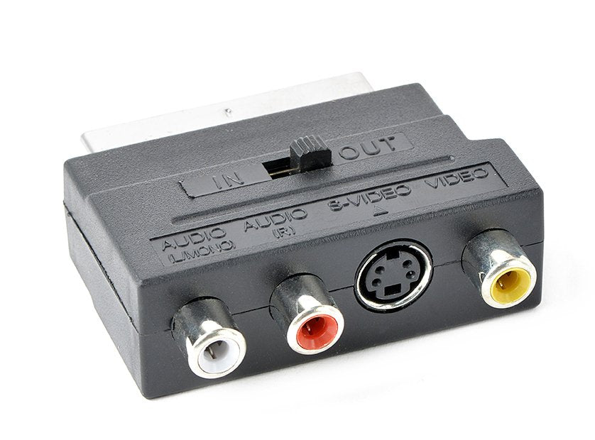 EAN 8716309026659 - Gembird CCV-4415 adaptador de cable de vídeo SCART (21-pin) 3 x RCA + S-Video imagen 1