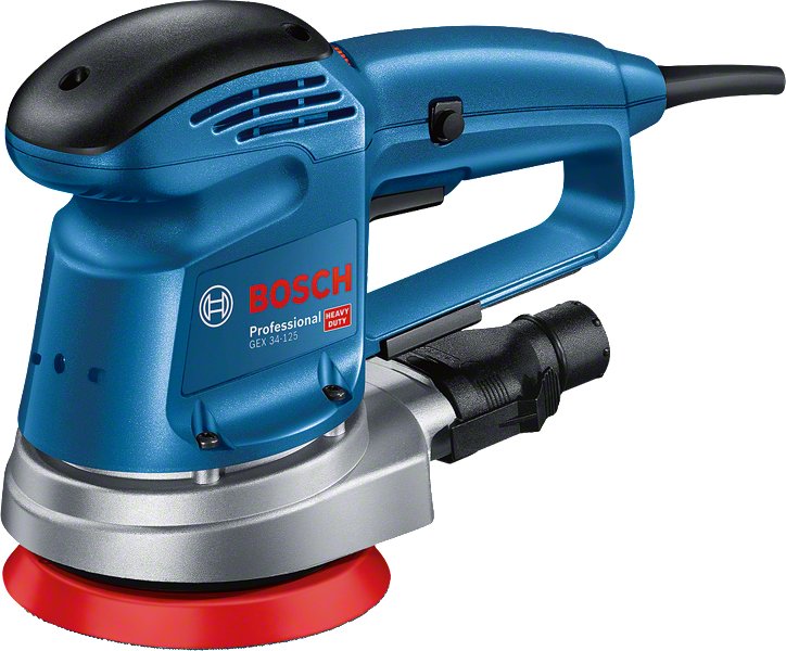 EAN 4059952529035 - Bosch GEX 34-125 Lijadora orbital 12000 RPM 24000 OPM Azul 340 W imagen 2