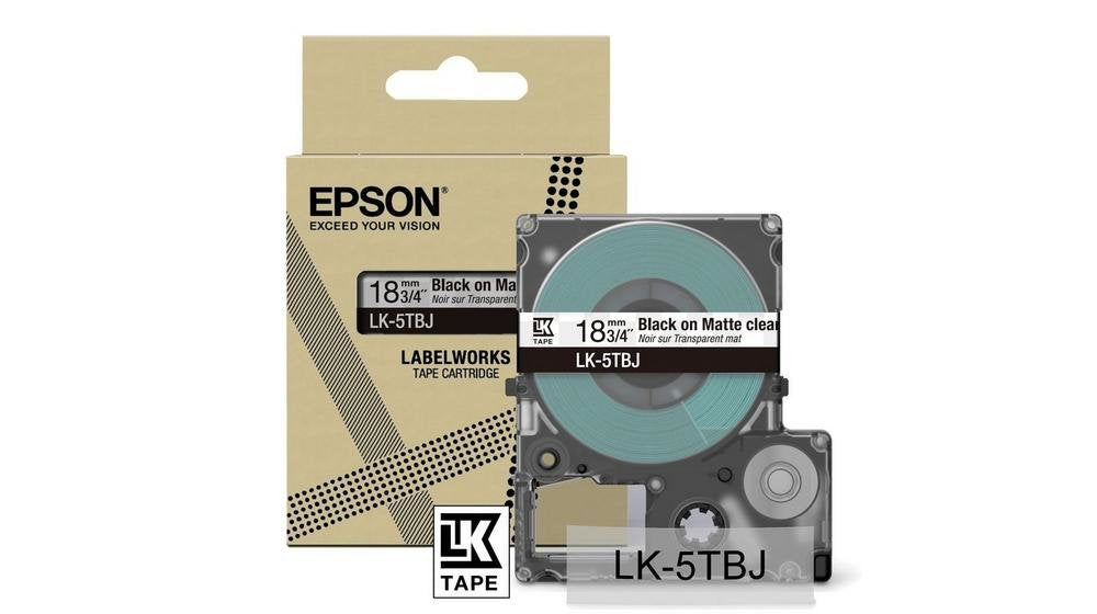 EAN 8715946713557 - Epson LK-5TBJ Negro, Transparente imagen 1