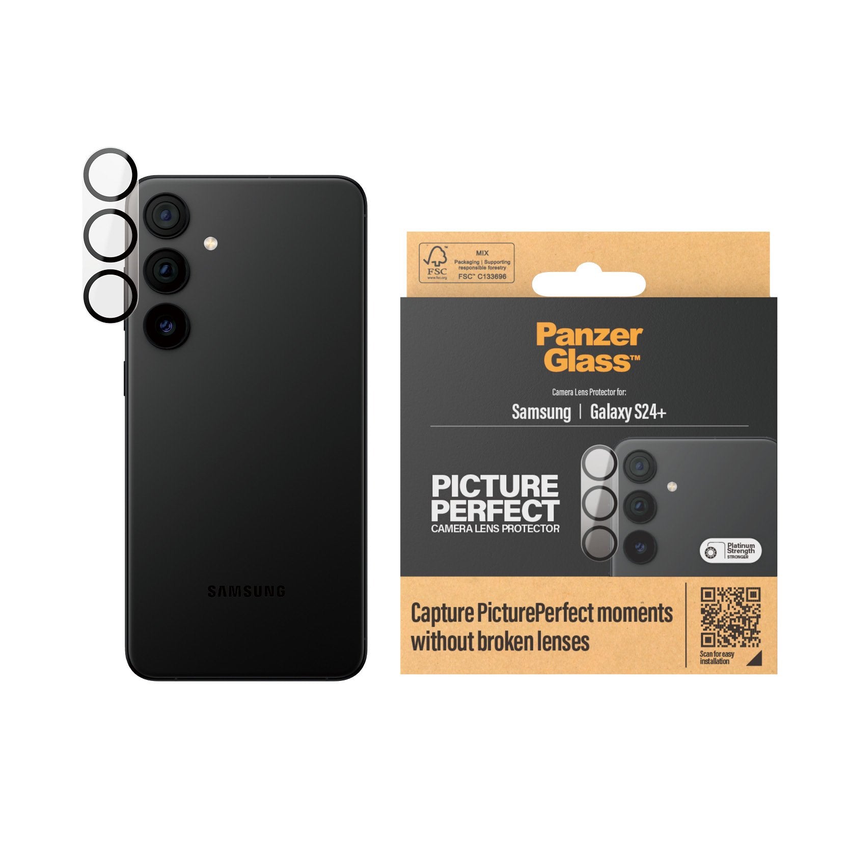 EAN 5711724012051 - PanzerGlass ® PicturePerfect Camera Lens Protector Samsung Galaxy S24+ Protector de pantalla 1 pieza(s) imagen 2