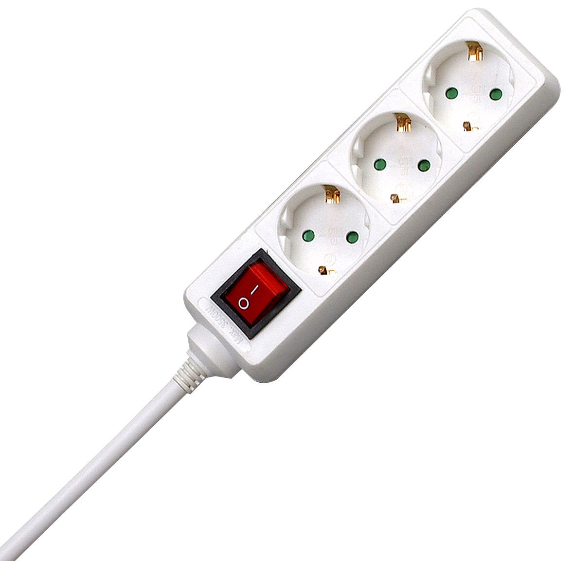 Efb 129713007 Regleta Múltiple 1,4 M 3 Salidas Ac Blanco
