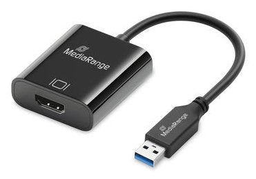 Mediarange Usb-A Zu Hdmi Audio Und Video Convertidor, 20cm Sw
