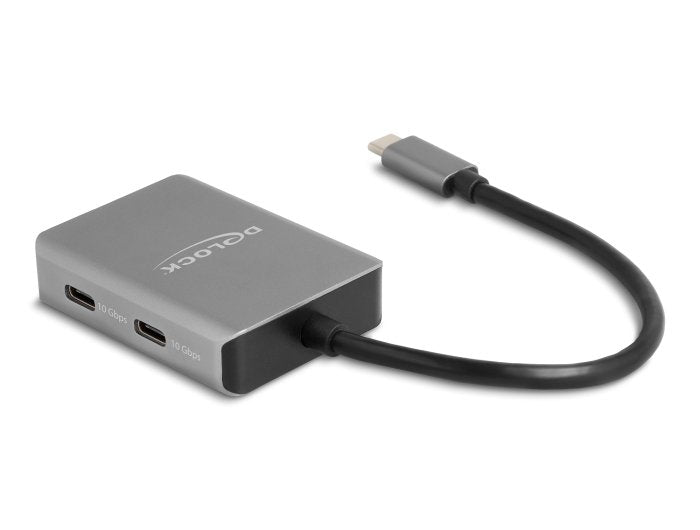 Delock 64249 Usb 10 Gbps Hub Usb Type-C De 4 Puertos Con Conector Usb Type-C