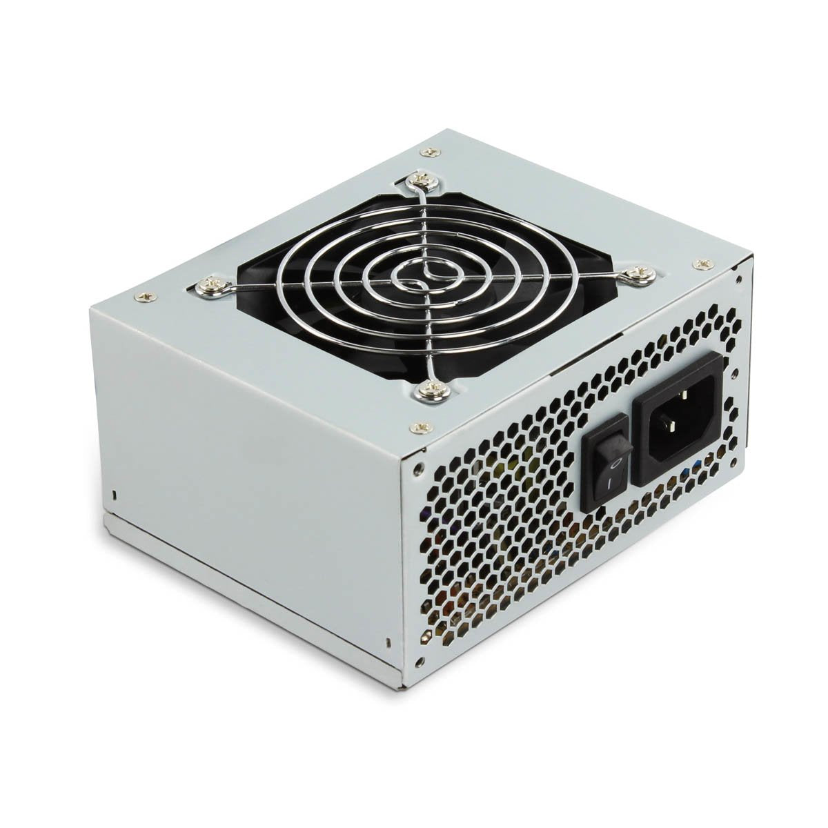 EAN 8433281007376 - TooQ Fonte Ecopower II unidad de fuente de alimentación 500 W 20+4 pin ATX SFX Plata imagen 5