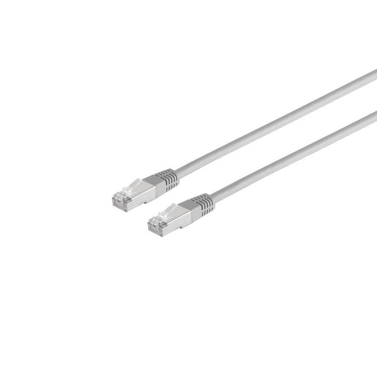 Cable De Red Cat6 Rj45 S Ftp 25m Gris