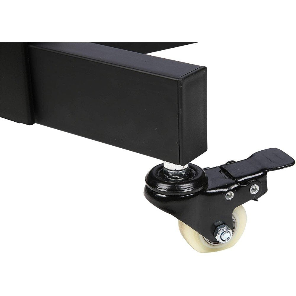 Techly Ica-Tr20 Soporte De Pie Para Pantalla Plana 94 Cm (37") Soporte De Suelo Con Ruedas Para Pantalla Plana Negro