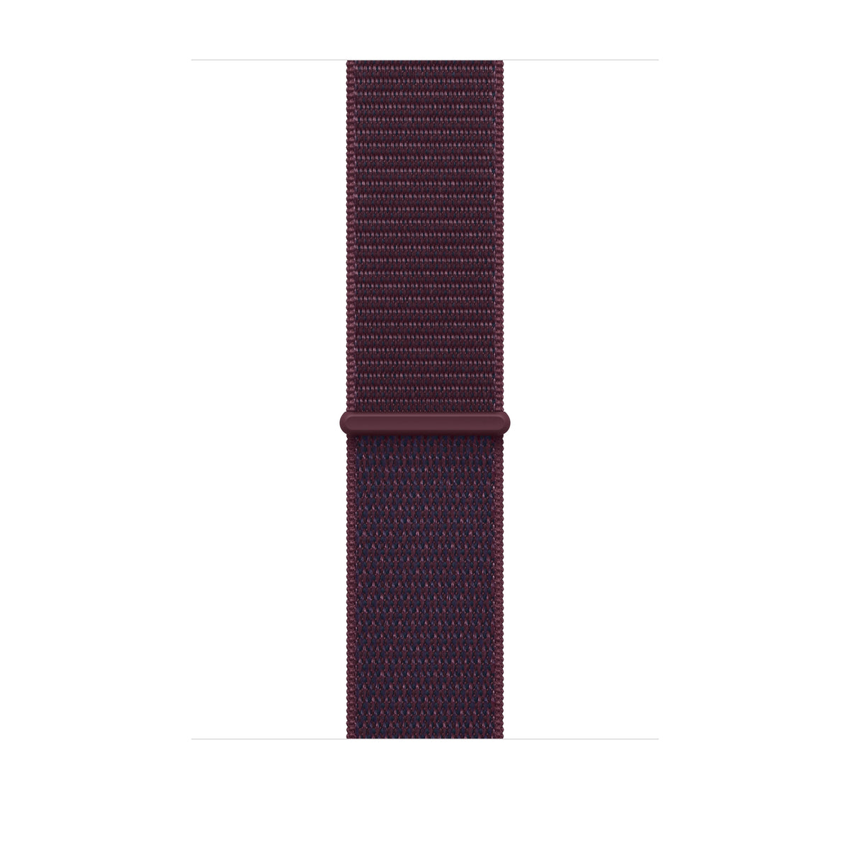 Correa Deportiva En Color Burgunda Para Caja 46 Mm