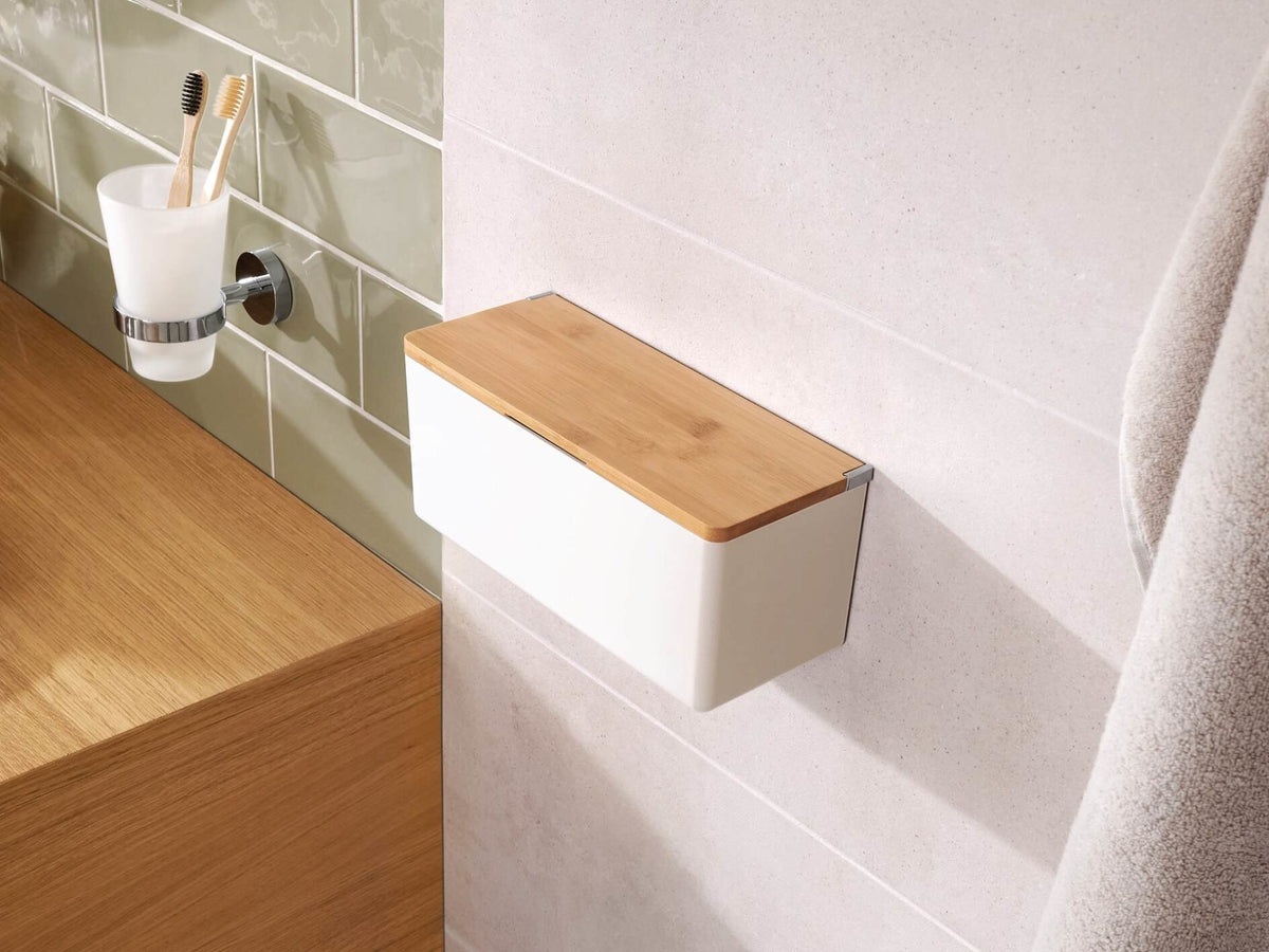 EAN 4063565154157 - TESA BABOO Beige, Blanco Plástico Organizador de baño imagen 5