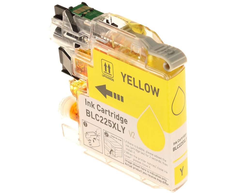 G&G Tintencartucho Compatible Con Brother Lc-225xly Amarillo