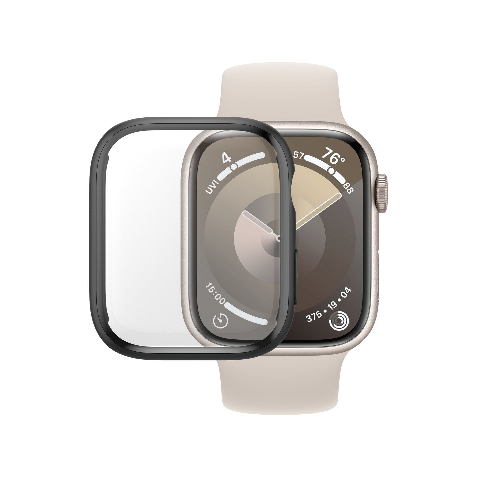 Panzerglass D3o Full Body Apple Watch 9 45mm Ab Negro