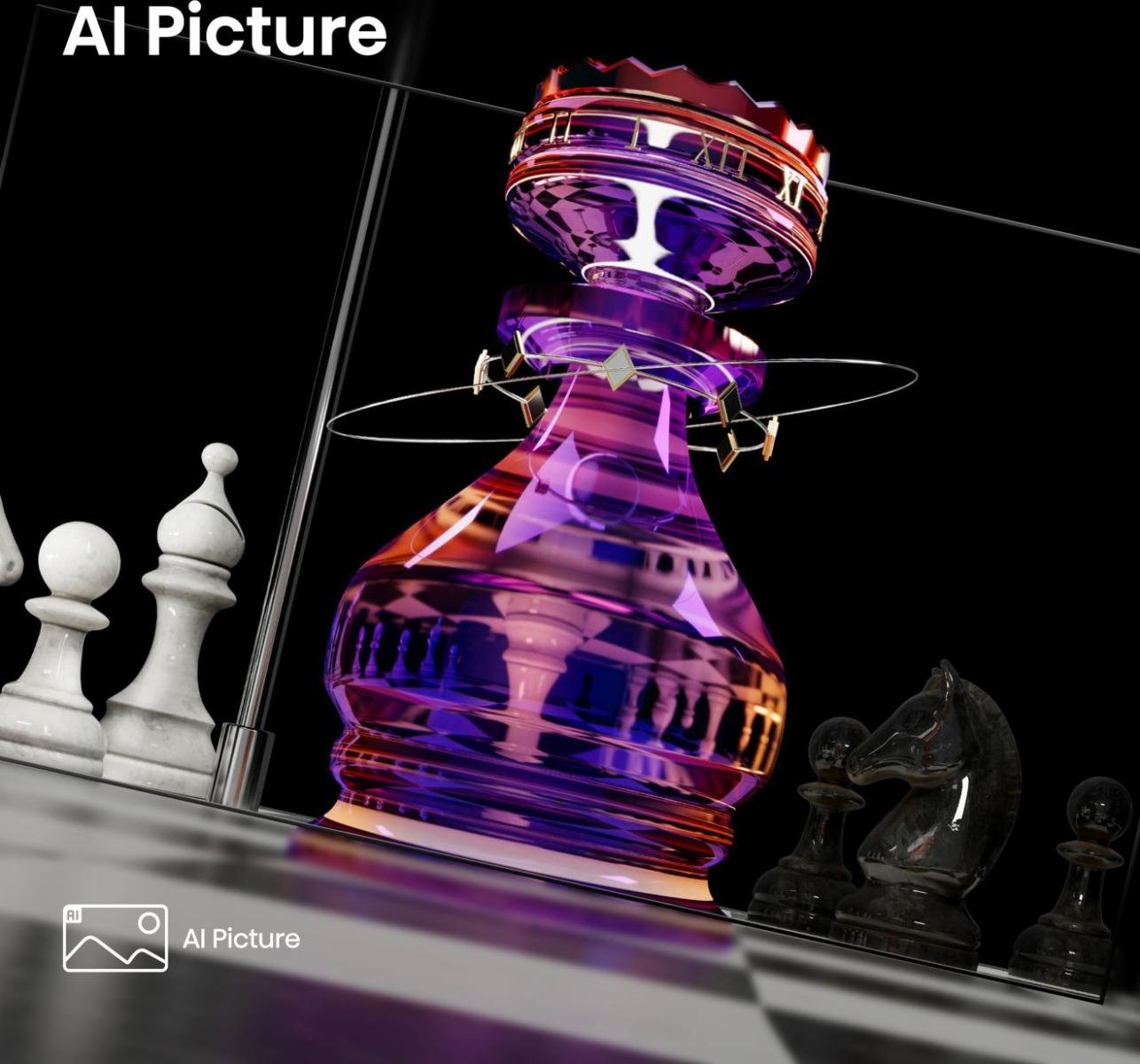 EAN 6942351416762 - Hisense 55E77Q PRO 139,7 cm (55") 4K Ultra HD Smart TV Wifi Negro imagen 7