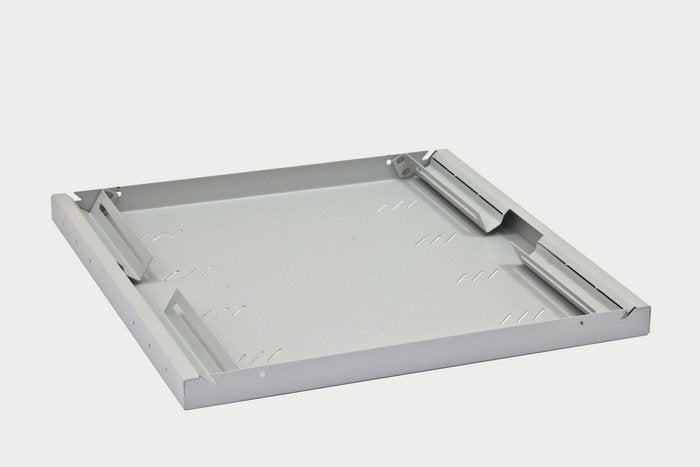 Triton Balda Perforada 19 ", 1u / 150mm, Capacidad De Carga 15kg, Gris
